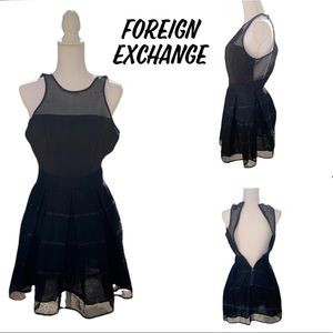 NWOT- Foreign Exchange Mini Dress.  Size S